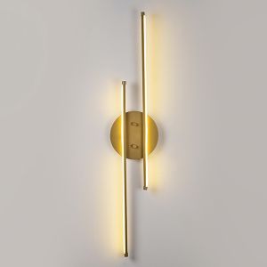 Wall lamp Expedition Led 16w golden 17x5x86cm