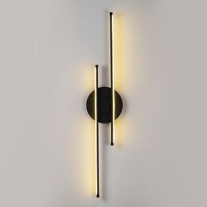 Wall lamp Expedition Led 16w black 17x5x86cm