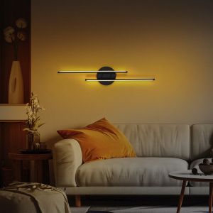 Wall lamp Expedition Led 16w black 17x5x86cm