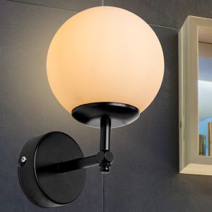 Inclusive E27 wall lamp black 15x18x24.5cm