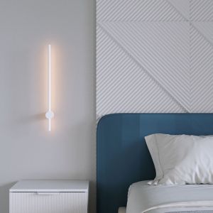 Аплик Led Eftenbo в бял цвят D8x80см
