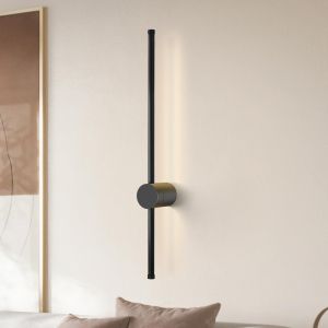 Аплик Led Eftenbo в черен цвят D8x80см
