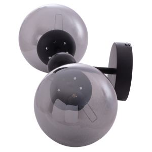 Metal wall lamp with 2 bulbs 50x15x20hcm Hm7638,01