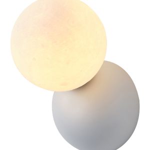 Аплик метал G9 Max 25w 100x120mm бяло Arte Illumina Terpsi
