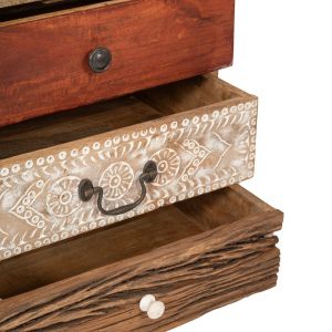 Rodeo Favorite solid mango wood art bookcase 80x40x170cm