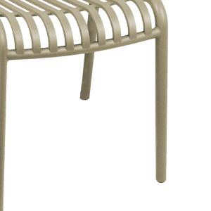 Bar stool Laudre in cappuccino shade 56x36x87cm
