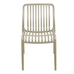 Bar stool Laudre in cappuccino shade 56x36x87cm