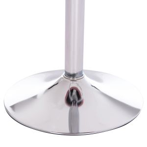 Bar stool Rose Hm204.42 chrome base and suspension and dusty pink velvet 48x45x105cm.