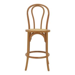 Бар стол Thonet естествен бук 41x50x105cm