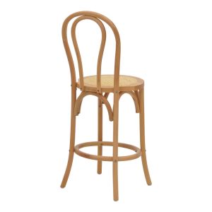 Бар стол Thonet естествен бук 41x50x105cm