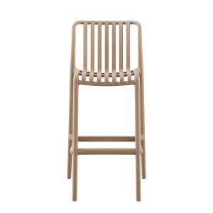Bar stool polypropylene Convee Hm6098,04 cappuccino 38,5x49,5x102cm