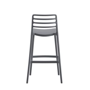 Bar stool polypropylene Gray Hm6099,03 gray 37,2x50x101,5cm