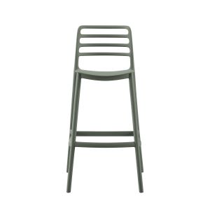 Bar stool polypropylene Snod Hm6099,07 olive green 37,2x50x101,5cm