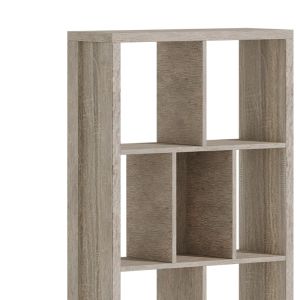 Dividre bookcase, melamine, sonoma oak, 80x30x181cm