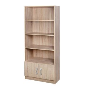 Bookcase Sonama-silver 80x35x180cm Hm10146,01