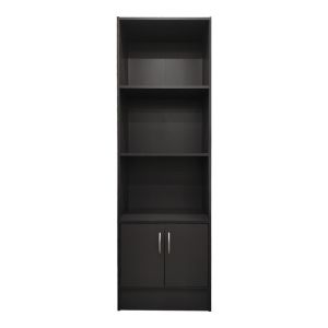 Tekaro I bookcase in anthracite color 57x33x180cm