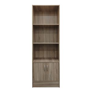 Tekaro I bookcase in Sonoma color, 57x33x180 cm