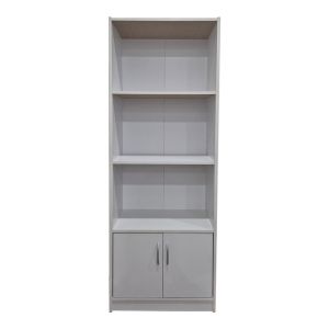 Tekaro bookcase in white 60x29x166 cm