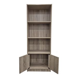 Tekaro bookcase in Sonoma color 60x29x166 cm
