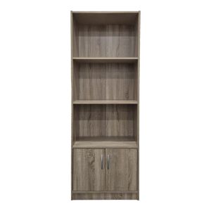 Tekaro bookcase in Sonoma color 60x29x166 cm
