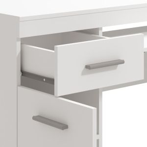 Desk Alfa Opaque white 145x66x76cm