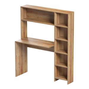 Janson desk with shelf in oak color 113.2x40x141.8 cm