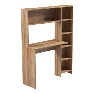 Janson desk with shelf in oak color 113.2x40x141.8 cm