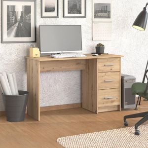 Desk Leo Artisan oak 121x50x75cm