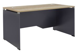 Бюро Lotus в цвят дъб-тъмно сиво 150х80х75cm