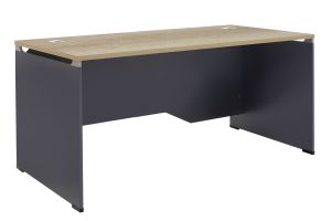 Бюро Lotus в цвят дъб-тъмно сиво 180х80х75cm