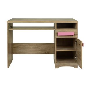 Бюро Playroom Sonama-розови дръжки Hm11154,02 110x55x76,5
