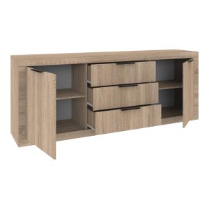 Бюфет Doha в цвят сонома 210x45x80.5см