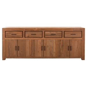 Бюфет Grayson Hm9802 от масивно тиково дърво 220x50x90hcm