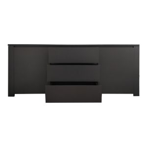 Бюфет Kalya в антрацитен цвят 220x49x89.5см