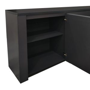 Бюфет Kalya в антрацитен цвят 220x49x89.5см
