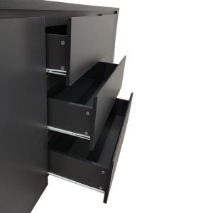 Бюфет Kalya в антрацитен цвят 220x49x89.5см