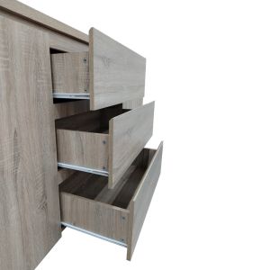 Бюфет Kalya в цвят Sonoma 220x49x89.5 см
