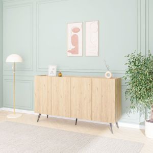 Бюфет Kudro в нюанс дъб 180x43x100см