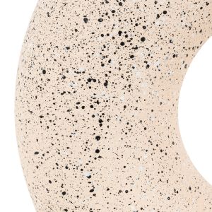 Ваза Circkly керамика в бяло-черен цвят 27x9.5x30см