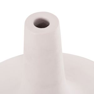 Ваза Deni Hm4663.02m фибро цимент в бяло - Φ30x29.5hcm
