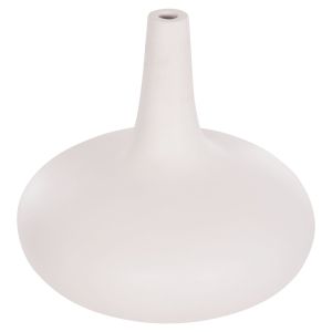 Ваза Deni Hm4663.02m фибро цимент в бяло - Φ30x29.5hcm