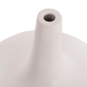 Ваза Deni Hm4663.02m фибро цимент в бяло - Φ30x29.5hcm