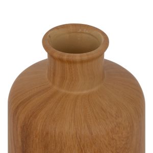 Ваза Desel керамична в естествен цвят D11x18см