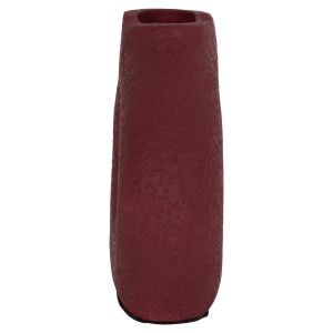 Ваза Hm4667.06s, теракота, червено кестеняво - 17.5x6.5x17 висулки.