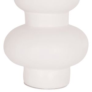 Ваза Lema Hm4664.02m теракота в бяло - Φ22x29hсм.