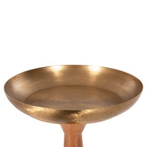 Висок свещник (колона) Guntur в -златно Hm4383 D20x87,5cm