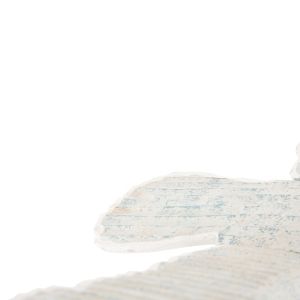 Hanging ceiling decoration seagull Hm4302 albasia wood color white with blue 93x62x12-100hcm