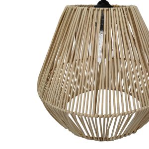 Hanging ceiling lamp Lilabel natural materials D25x84cm