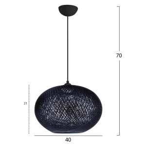 Ceiling/pendant lamp Hm7624.03 oval beige