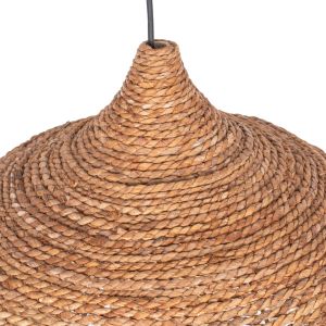 Hanging lamp pendant for ceiling sisal natural color boho style 50x50x50hcm Hm7786